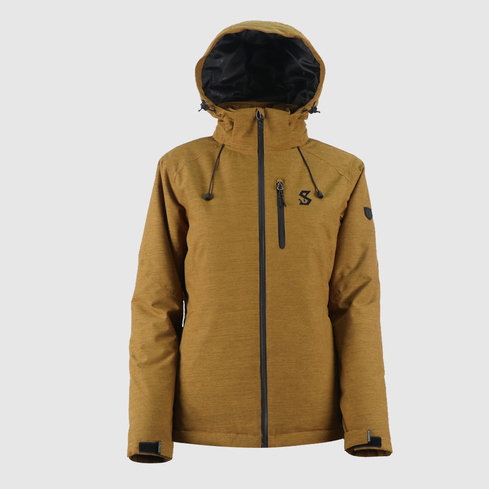 8 Year Exporter Insulated Shell Jacket - women’s waterproof jacket 9220501-2-6 – Senkai detail pictures