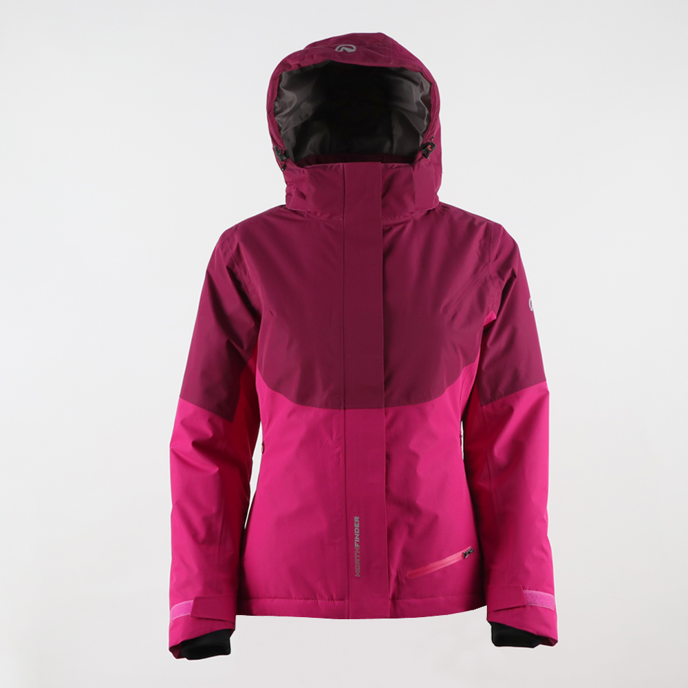 women's outdoor jacket  BU4702 SNW-B tape seam (2)