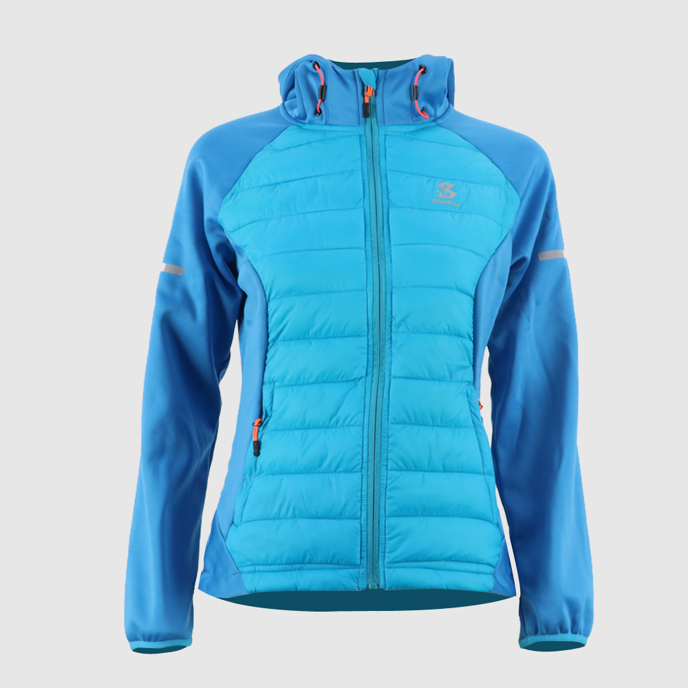 Top Quality Hybrid Sherpa Full Zip Jacket - Women’s hybrid jacket 8219466 – Senkai detail pictures