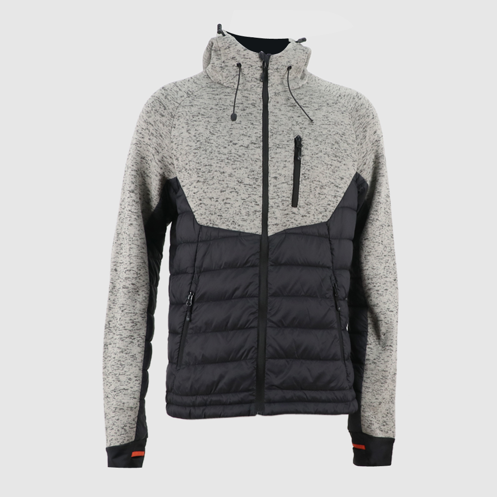 Men’s sweater fleece hybrid jacket 8217231