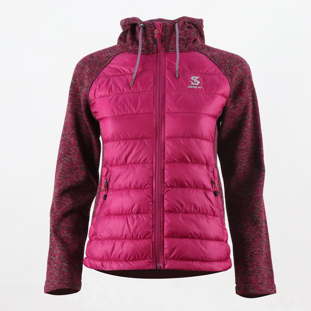 Factory Free sample Hooded Warm Outwear Coat - Women’s sweater fleece jacket 8219434 – Senkai