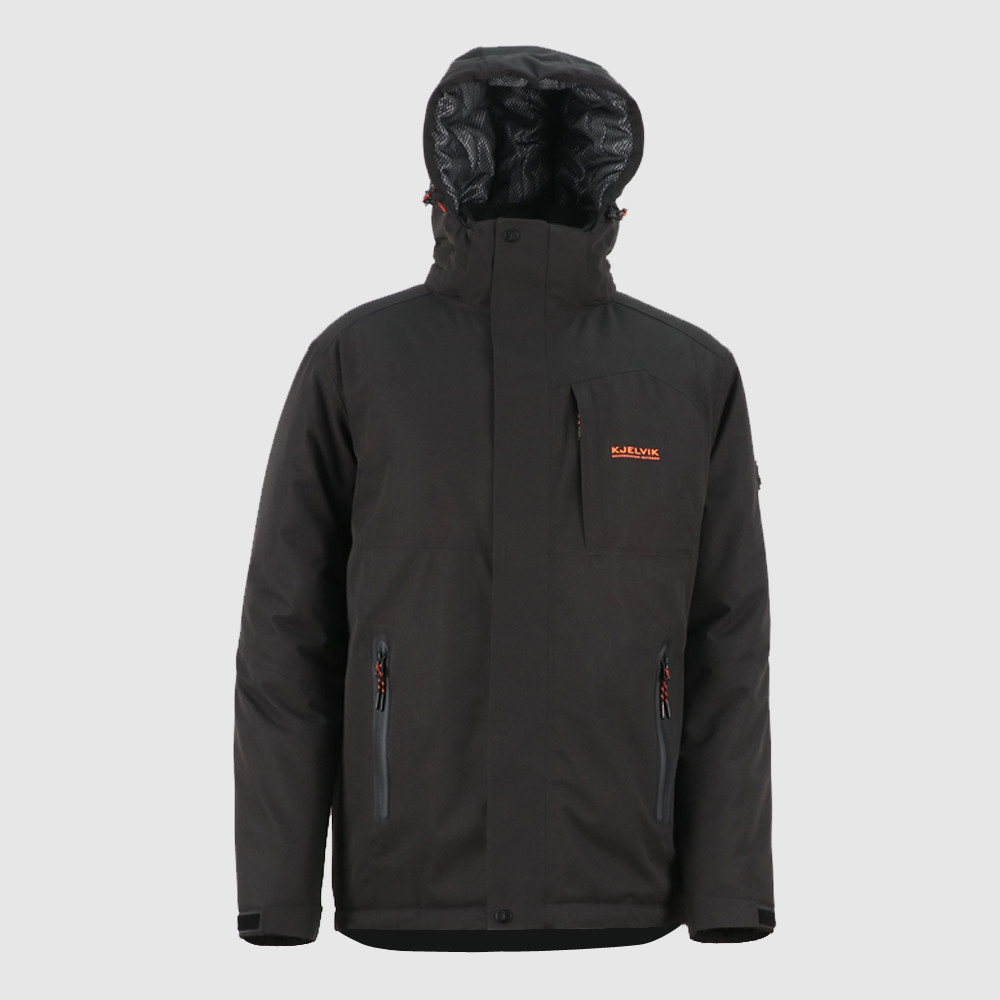 Men’s padded outdoor jacket with weld placket 9220401