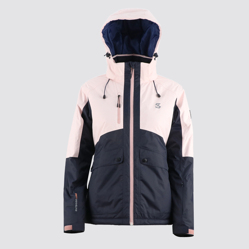 Factory wholesale women’s hoodie recycled coat outdoor soft jacket windproof and waterproof jacket 9220309