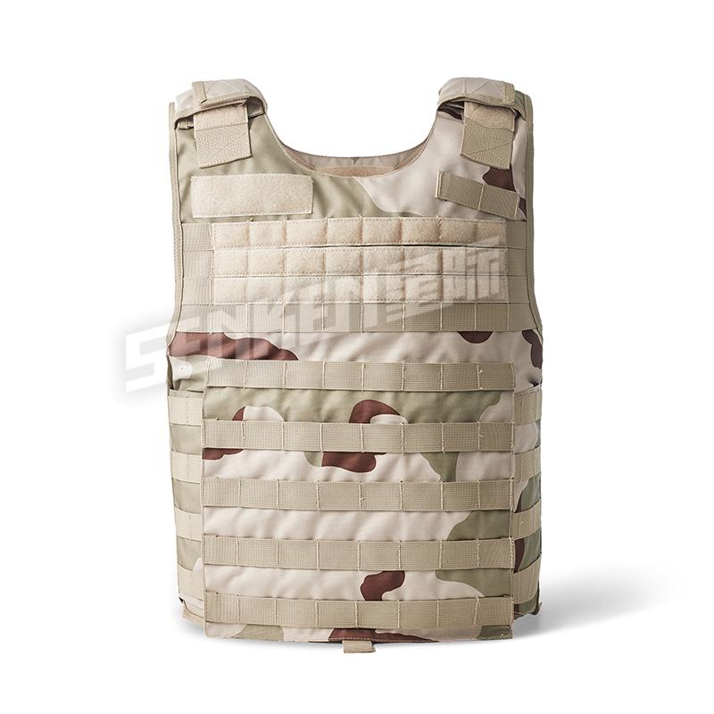 SENKEN Desert camouflage body armor bullet proof vest with plates