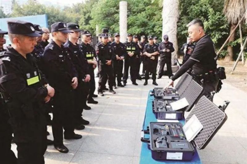 New Equipment Distribution! SENKEN GROUP stab-proof suit helps Xiamen police security force to improve!