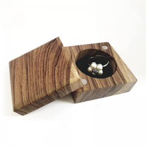 Shangrun Wedding Rectangular Wood Gift Ring Box