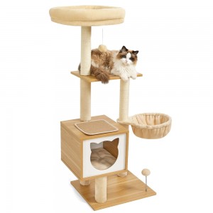 Shangrun Modern Cat Tree For Large Cats
