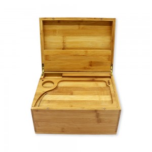 Комбинирана декоративна кутия за съхранение от бамбук Shangrun