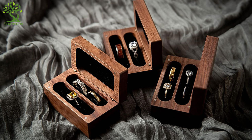 Wooden Ring Box For Wedding Ceremony