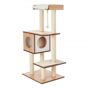 Shangrun Removable Cleaning Sisal Cat Tower