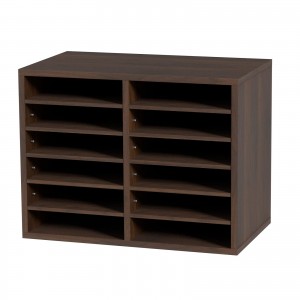 Shangrun 12 Compartments Office Mailbox With Adjustable Shelves