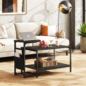 Shangrun 2 In 1 Design Nesting Coffee Table With Side Pouch