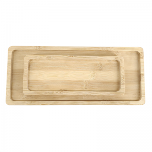 Shangrun Wooden Fruit Groenten Tray Wood Serving Platter Trays Platen