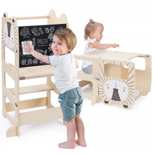 Shangrun Foldable Toddler Table And Chair Set