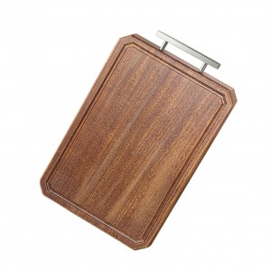 Shangrun Utility Cutting Board ກະດານຕັດ ກະດານຕັດດ້ວຍ Handle Juice Groove Chopping Board