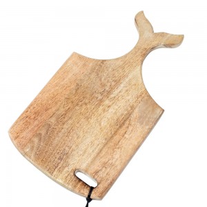 Deska do krojenia z drewna Shangrun z uchwytem
