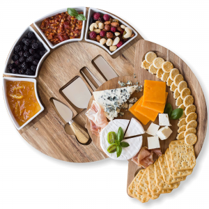 Shangrun Charcuterie Cheese Board And Platter Set