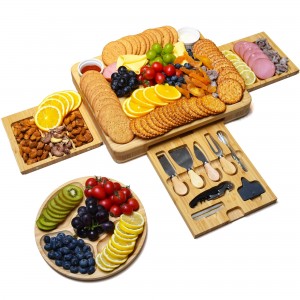 Shangrun Large Charcuterie Boards And Knife Set