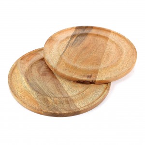 Shangrun Wood Placemats, Chargers For Dinner Plates, 13 Inch