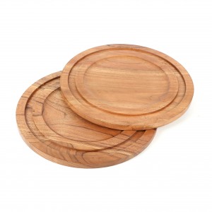 Дървени подложки Shangrun, зарядни устройства за чинии