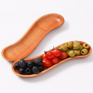 Shangrun Curved Olive Tray For Condiments