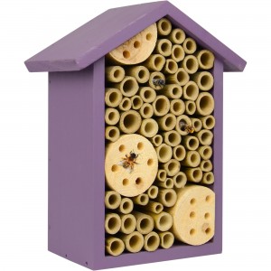 Maison d'abeille en bois naturel faite à la main Shangrun