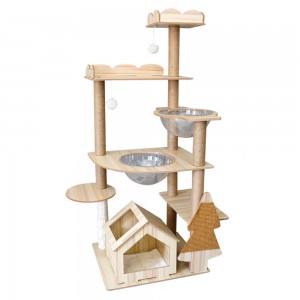 Shangrun Modern Cat Tower For Indoor Cats