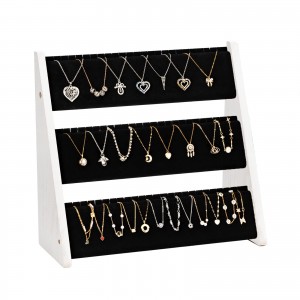 Shangrun Necklace Display Stands For Selling 72 Necklaces Bracelets