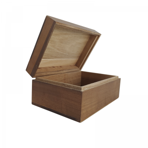 Shangrun 사용자 정의 직사각형 보석 선물 은닉 나무 상자