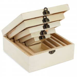 Shangrun Craft Crate Gift Packaging Jewelry Storage Box