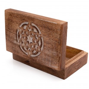 Shangrun Handmade Decorative Wooden Jewelry Box Jewelry Organizer