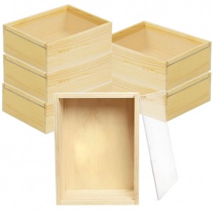 Shangrun Unfinished Wood Boxes