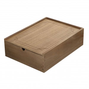 Shangrun medinė laikymo dėžutė su dangteliais
