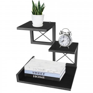 Shangrun 3 Tier Storage Shelf Riser Display Stand For Office Decor And Desk Accessories