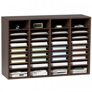 Shangrun 36 Compartments Office Mailbox With Adjustable Shelves