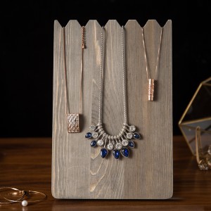 Shangrun sett med 3 smykker display stativ