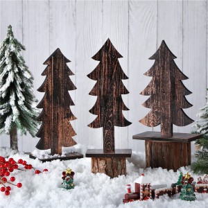 Shangrun 3 pezzi Decorazioni per l'arbureti di Natale da tavola