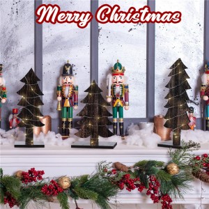 Shangrun 3 peces de decoració per a l'arbre de Nadal de taula