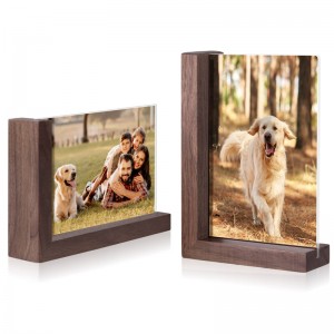 Shangrun 4×6 Wooden Picture Frames 2 Pack