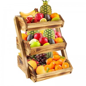 Shangrun Fruit Organizer Rack Para sa Counter sa Kusina