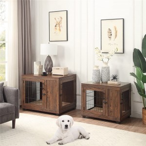 Shangrun Furniture Style Փայտե շան վանդակ