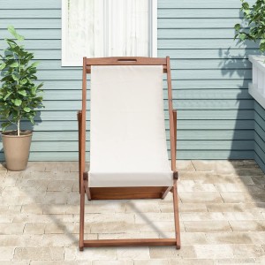 Shangrun Wooden Beach Sling Chair