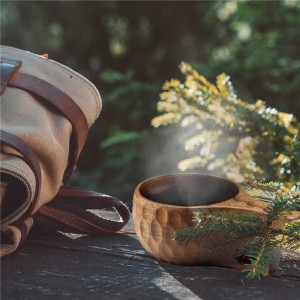 Shangrun Wooden Cup Camping Wood Mug