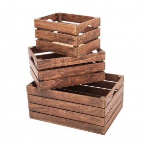 Shangruni puidust kastid vanaaegse dekoratiivse väljapaneku jaoks