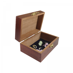 Shangrun Ecofriendly Jewelry Boxes & Organizers Diy For Rings နားဆွဲ လည်ဆွဲ လက်ကောက်သေတ္တာ အမျိုးသမီးများအတွက် သစ်သားလက်ဝတ်ရတနာသေတ္တာများ