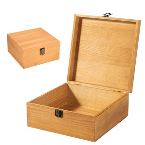 Shangrun Bamboo Wooden Storage Box Basket