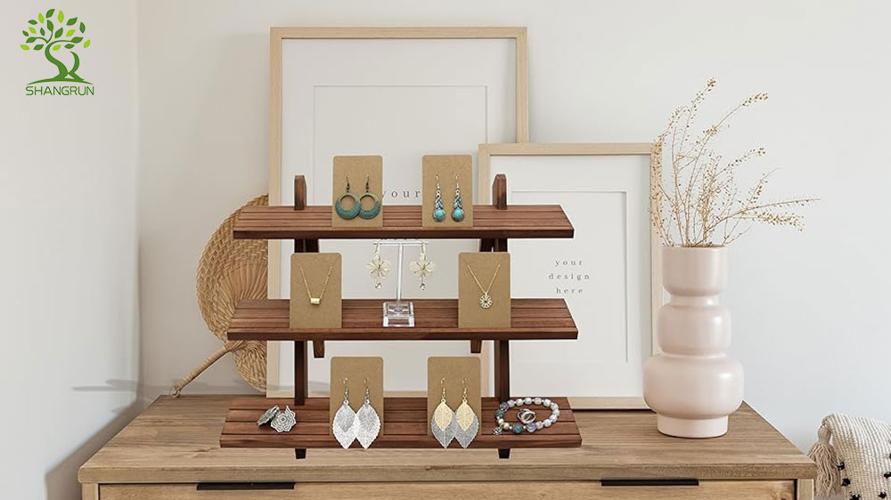 This Earring Display Stand Bracket Is Ideal For Cabinet Decoration