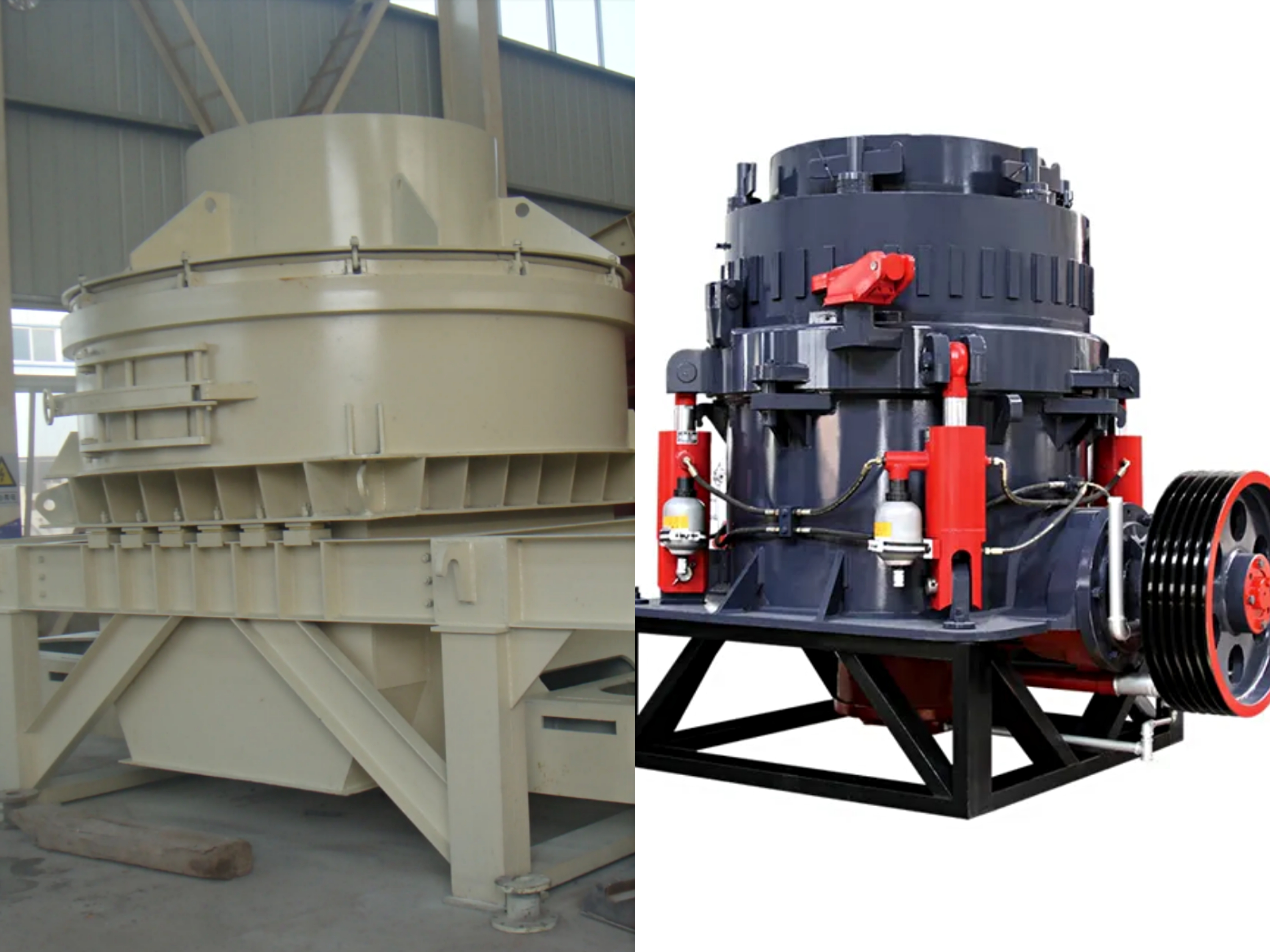 Comparison of Impact Crusher and Cone Crusher