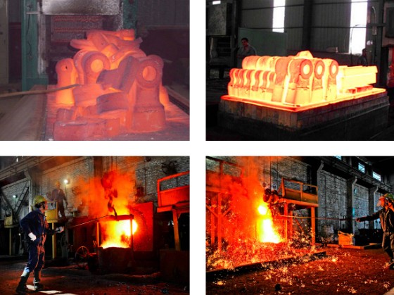 Foundry processing manufacturers take you to see the casting process