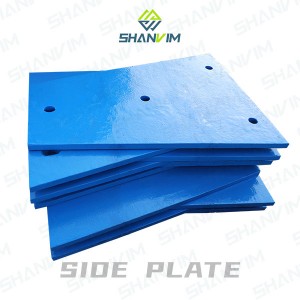 China Wholesale Metso Jaw Crusher Toggle Plate Suppliers –  JAW CRUSHER WEAR PLATE-SIDE PLATE – Jinhua